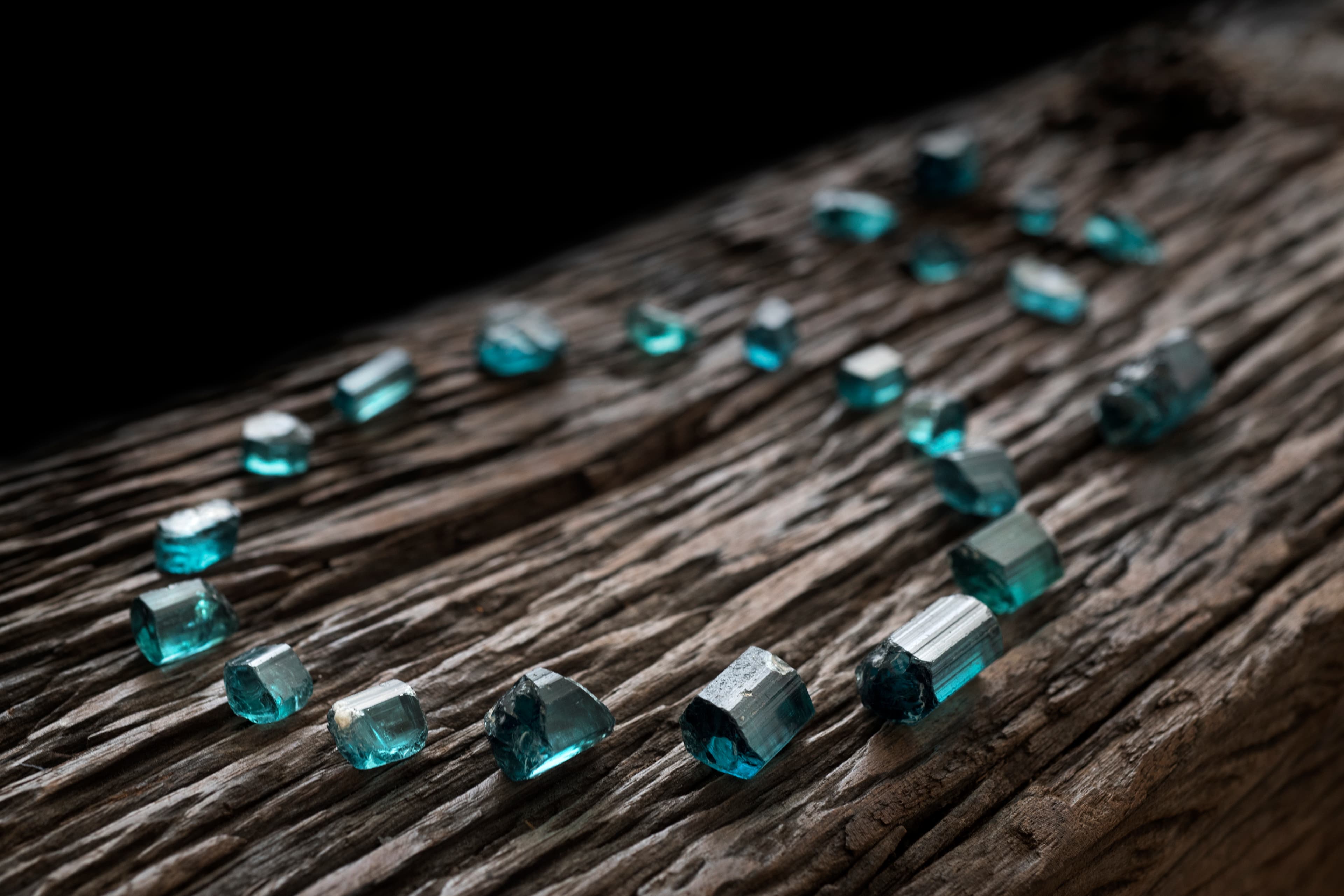 Tourmaline brute